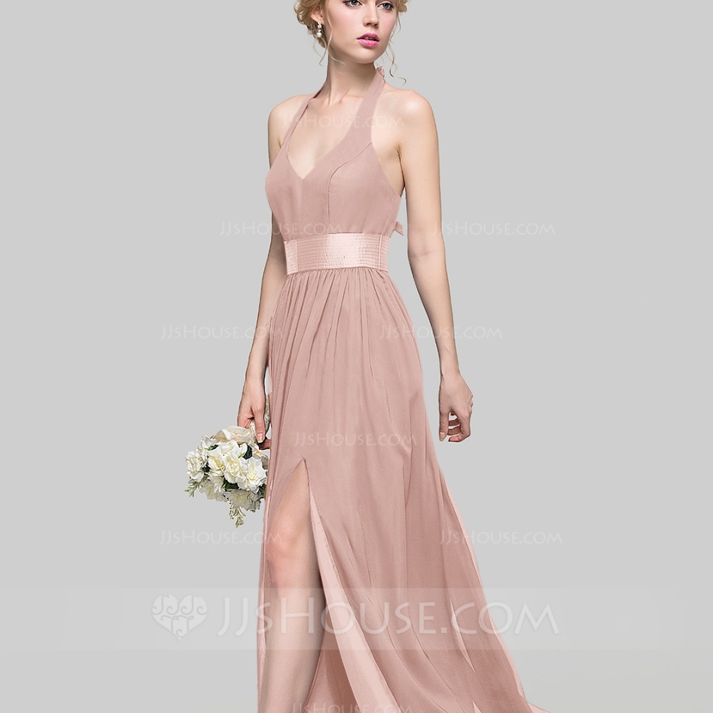 JJs House Bridesmaid Dress DUSTY ROSE sz 6